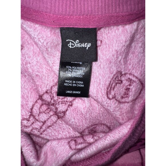 Disney Winnie The Pooh Plush Soft Loungewear Matching Pajama Set Large - Picture 5 of 11